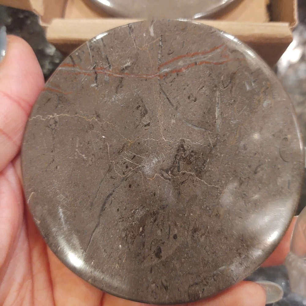 Hard Rock Hotel Brown Onyx Marble Coasters